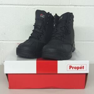 New w/box Propét blizzard mid lace black sz9 men's boot winter work snow M3789